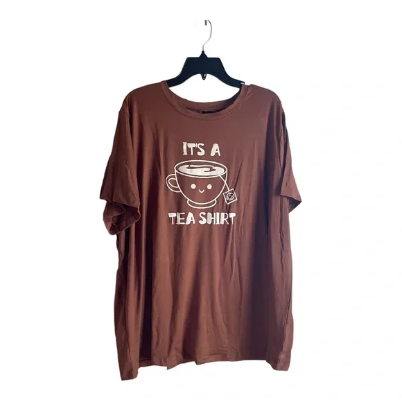 SOLD Shein Women's Size 4X 20 It's Tea Shirt - Picture 3 of 14